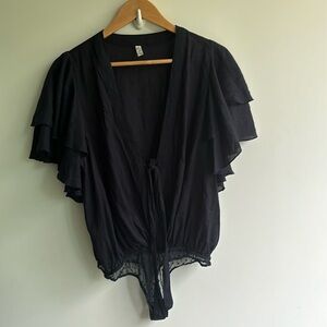 Intimately by Free People Call Me Later Bodysuit M